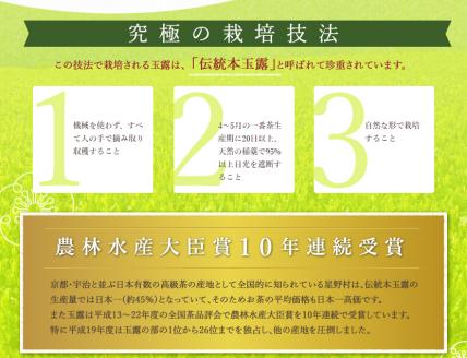 【A5-249】八女星野茶詰合せ「星乃絆」