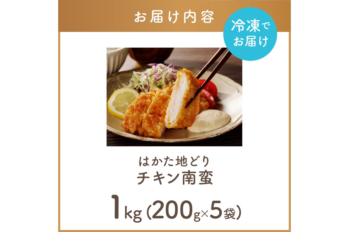 【A5-502】レンジ調理！はかた地どり チキン南蛮