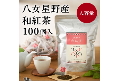 【A5-329】訳あり品 八女星野産 和紅茶2g×100個