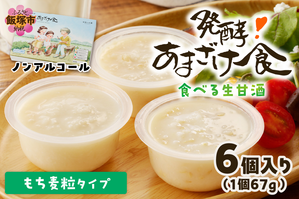 【A7-061】もち麦粒タイプ 食べる生甘酒『発酵!あまざけ食』