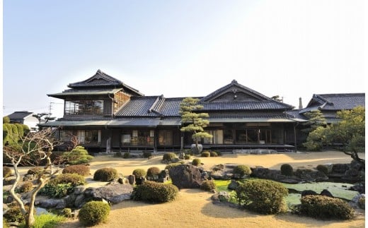 【F7-002】【旧伊藤伝右衛門邸】入場券付「ペアご宿泊券（朝食付）」