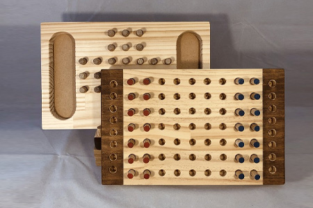 木のおもちゃ脳トレ、パズル・ゲーム２点セットＮＣ