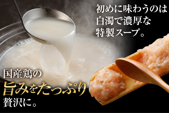 博多 水炊きセット 5人前（5人前×1セット）鍋 もも肉 つみれ 手羽元 鶏肉 鍋セット モモ肉 鶏もも肉 年末 冬 鍋