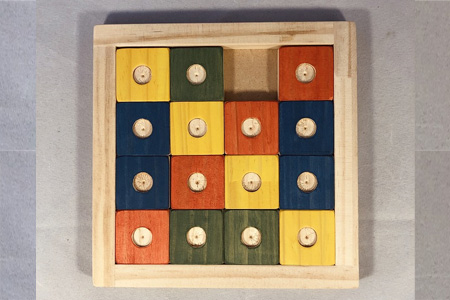 木のおもちゃ脳トレ、パズル・ゲーム３点セットＮＦ