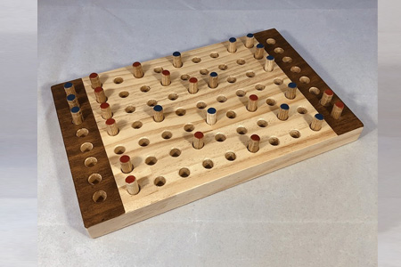 木のおもちゃ脳トレ、パズル・ゲーム２点セットＮＣ