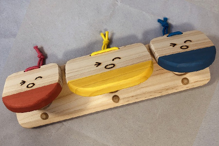 木のおもちゃ、出産祝いセットＳ３ 【ギフト用】