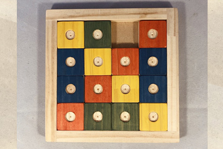 木のおもちゃ脳トレ、パズル・ゲーム３点セットＮＡ