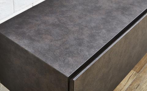 150 TVボード モカ (ブラウン・グレー) テレビ台 棚 インテリア