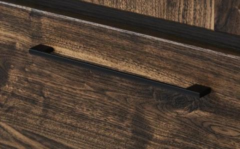 80 カウンター  キャメロン (ナチュラル・ブラウン) 棚 家具