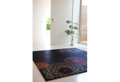 【J67-001】花ござユニット畳　「紗和」