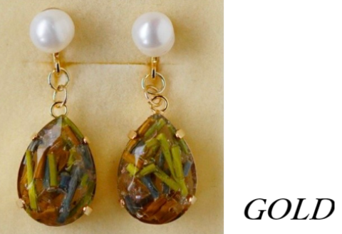 【A0-104】いぐさbijou　イヤリング