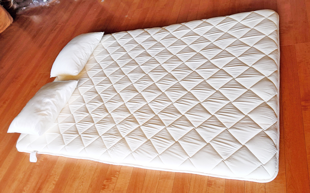 合繊三層敷布団 ダブルサイズ（140×210cm） 敷布団 敷き布団 しき布団 布団 ふとん ダブル