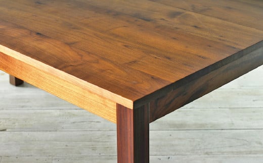 【 受注生産 】＜サイズオーダー可能＞ 幅120 ダイニングテーブル ／ NO.1シリーズ ウォールナット