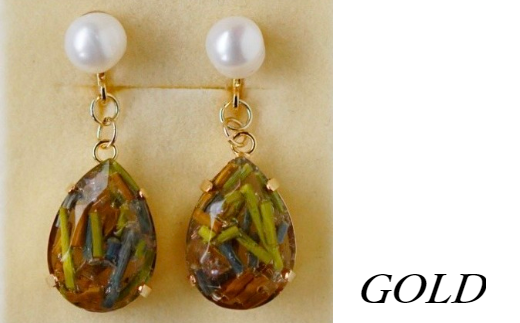 【A0-104】いぐさbijou　イヤリング