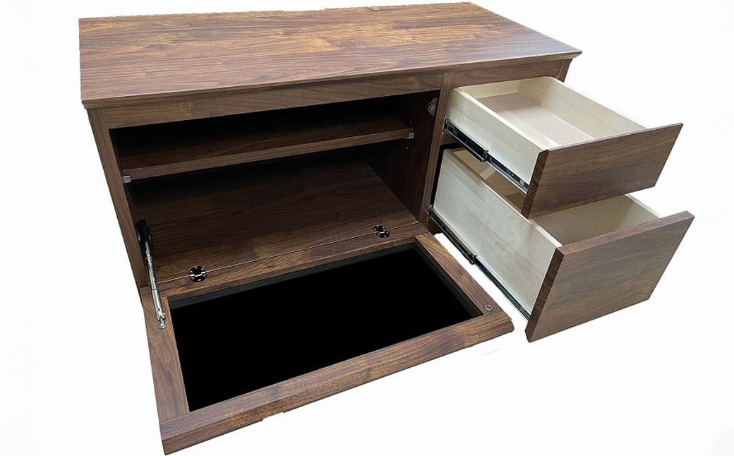 カイザ 90 TVボード (ナチュラル・ブラウン) TV台 テレビ台 家具 インテリア