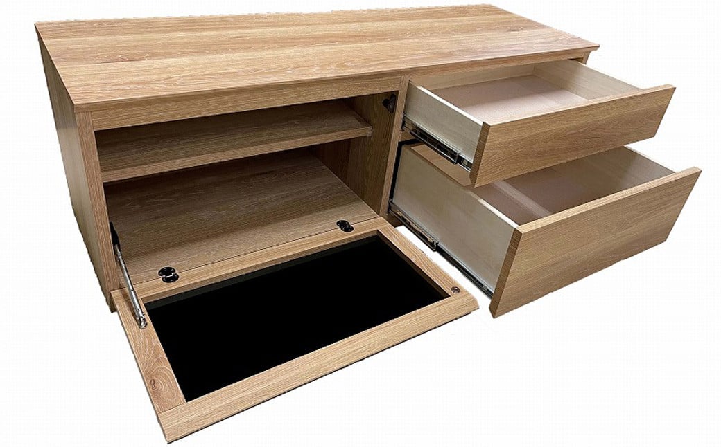 カイザ 120 TVボード (ナチュラル・ブラウン) TV台 テレビ台 家具 インテリア