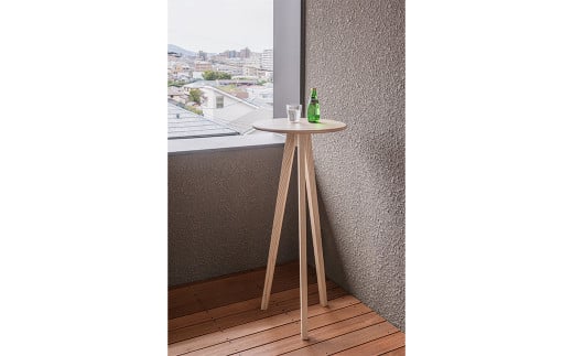 ミツキ スタンドテーブル【檳榔子黒】