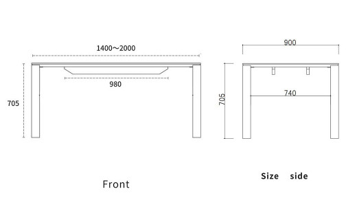 ME/エムイー 180cm ダイニングテーブル 選べる6色