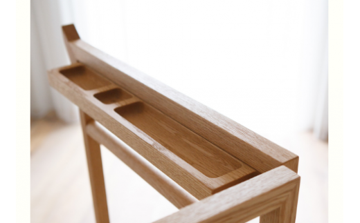 天然木 ハンガー コートハンガー 衣文かけ 伝統工法 / ウォールナット材 または オーク材 【HIRASHIMA SPAGO Hanger Rack 049】 受注生産