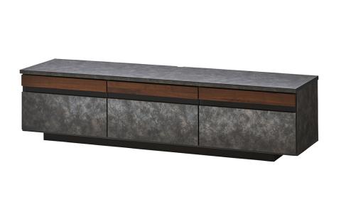 150 TVボード チェイス (ライトグレー・ダークグレー) テレビ台 棚 インテリア