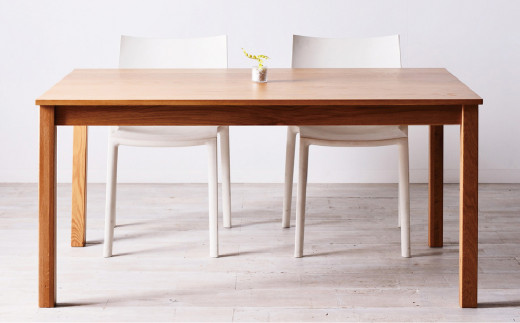 【 受注生産 】＜サイズオーダー可能＞ 幅150 ダイニングテーブル ／ NO.1シリーズ ホワイトオーク