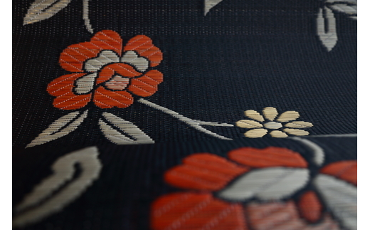 【F7-002】花ござラグ　「レガリア」　191cm×250cm