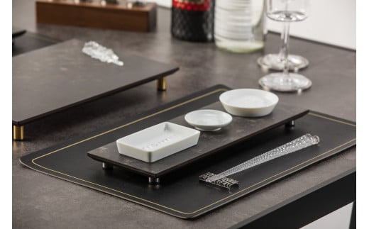 ユニメット 箸置 電解研磨仕上げ 5個セットB