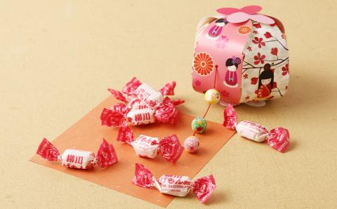 柳川 さげもん茶・さげもん飴セット 緑茶