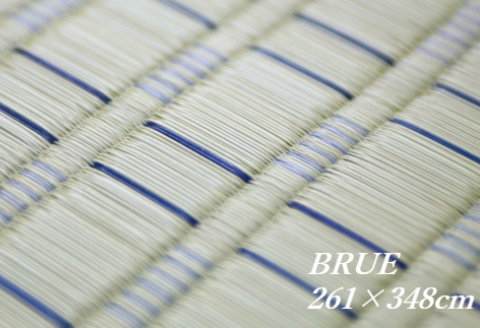 花ござカーペット 「藤彩」 261cm×348cm