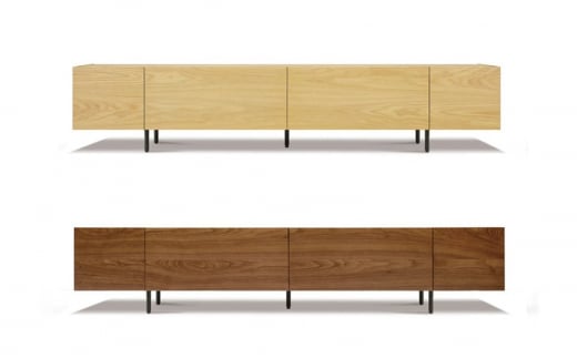 フロート テレビボード 240 【ウォールナット/オーク】 インテリア 天然木