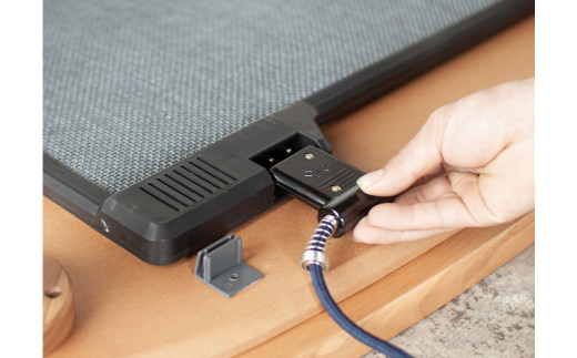 アルダー材のオーバルこたつ / こたつ単体 120cm フラットヒーター 節電 アルダー こたつ コタツ 家具