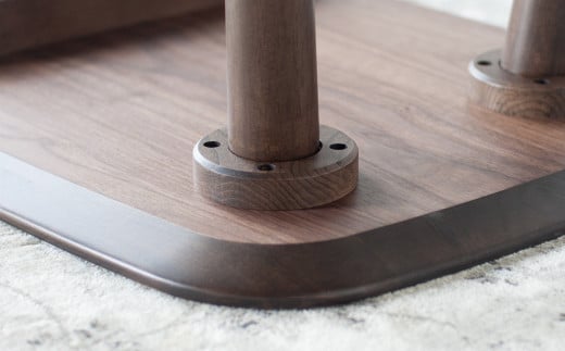 ウォルナット材のデスク 90cm ウォルナット テーブル 机 家具 インテリア