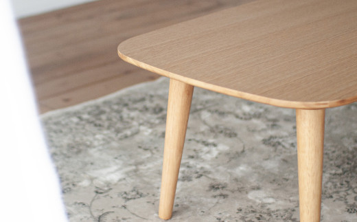 アルダー材のローテーブル (2サイズ 90cm・120cm) 高さも選べます。 アルダー テーブル 家具 インテリア