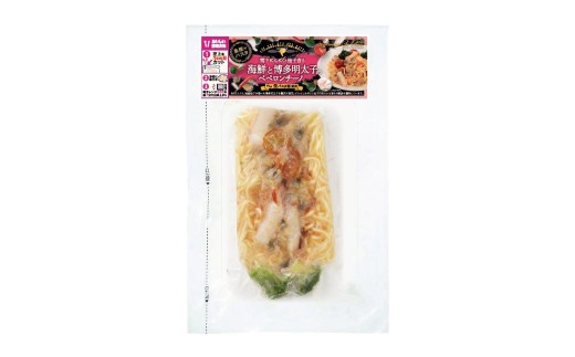 【3ヶ月定期便】海鮮と博多明太子のペペロンチーノ【280g×6食入】