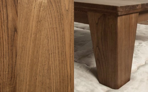 大きな栗の木のこたつ 長方形 幅160cm 奥行84cm 高さ40cm