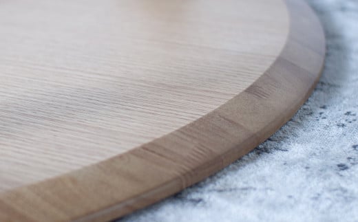 オーク材のラウンドダイニング (3サイズ 70cm・80cm・90cm) オーク テーブル 家具 インテリア