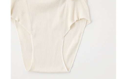 hinna ふわリブ オーガニックコットン ふんどしショーツ【2枚セット】