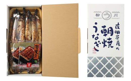 柳川 朝焼きうなぎ 5尾入 約150g×5 合計約750g タレ・山椒各6袋