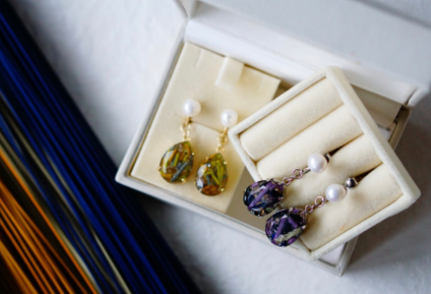 【A0-104】いぐさbijou　イヤリング