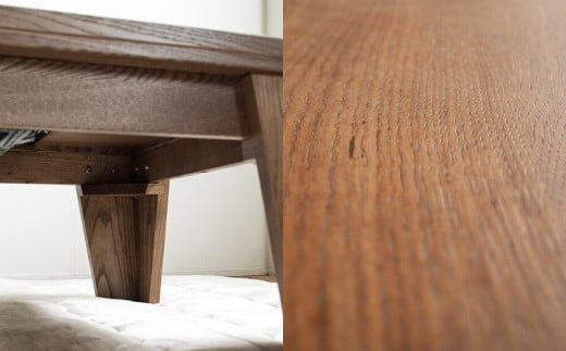 大きな栗の木のこたつ 長方形 幅160cm 奥行84cm 高さ40cm