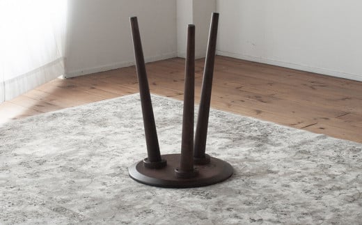 ウォルナット材のサイドテーブル 40cm 高さを選べます。 ウォルナット テーブル 家具 インテリア