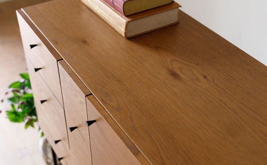 【受注生産】職人が一点一点丁寧に仕上げた力強い天然の木目が美しい収納棚。 サイド ボード 。HIRASHIMA VARIO Side Board 084