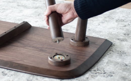 ウォルナット材のデスク 90cm ウォルナット テーブル 机 家具 インテリア