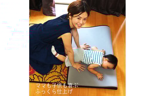 畳 マットレス 95cm×195cm ベルサイユ超ふっくら仕上げ (ライトブラウン/グリーン) 寝具 選べる2色