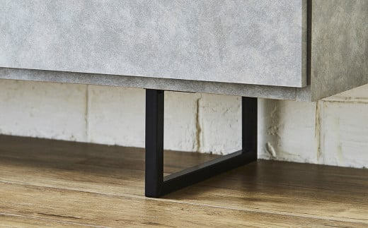 150 TVボード モカ (ブラウン・グレー) テレビ台 棚 インテリア