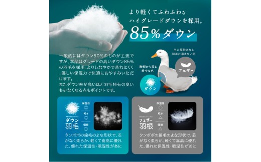 【春・夏用】 〈選べるカラー〉 洗える かるふわ 羽毛ダウンケット シングル ホワイトダックダウン 85% 充填 0.2kg 軽い 軽量 羽毛 肌掛け布団 （150cm x 210cm） （ アイボリー ／ グレー ／ ブラウン ／ ピンク ） 布団 ふとん フトン ダウンケット