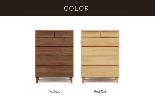 ゴールド90-5ハイチェスト WN/RO