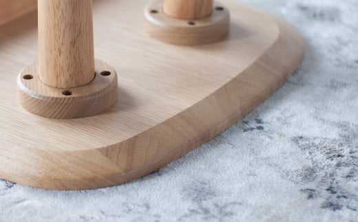 オーク材のソファテーブル 60cm 高さを選べます。 オーク テーブル 家具 インテリア