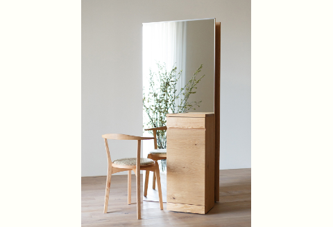 【S140-001】CARAMELLA Storage Mirror