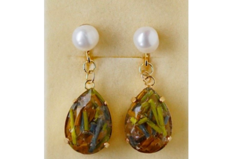 【A0-104】いぐさbijou　イヤリング